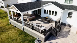 The Benefits of a Trex Deck with a Roof